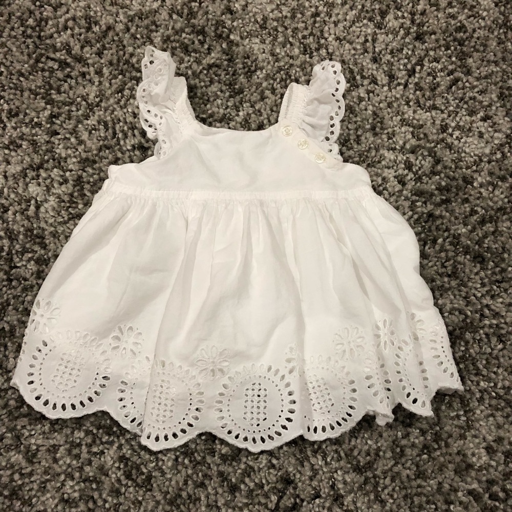 Baby GAP Eyelet Top: 6-12M